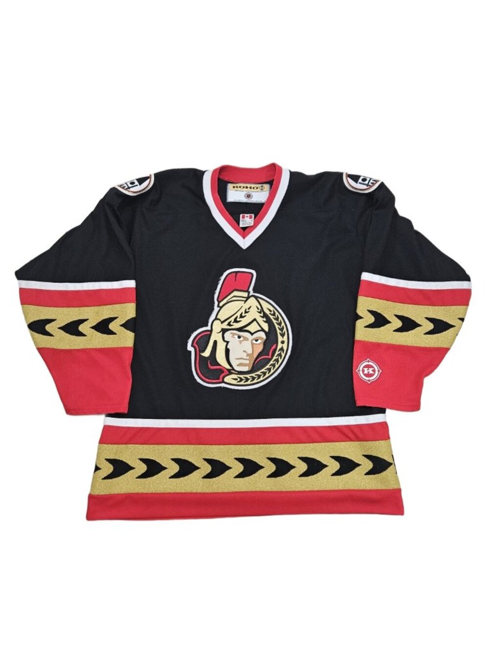 Vintage KOHO Ottawa Senators NHL Jersey Adult Large Made in Canada